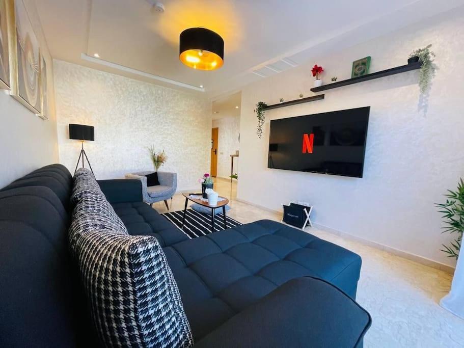 A 2 Minutes De Casa Finance City, Appartement Avec 2 Chambres Kazablanka Dış mekan fotoğraf