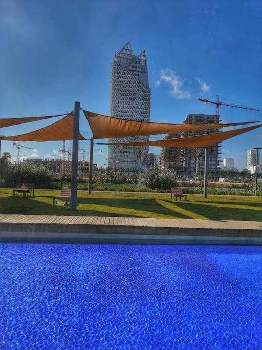 A 2 Minutes De Casa Finance City, Appartement Avec 2 Chambres Kazablanka Dış mekan fotoğraf
