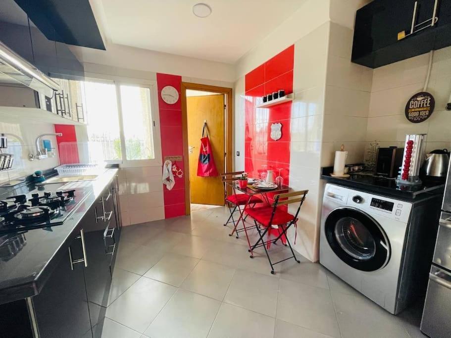 A 2 Minutes De Casa Finance City, Appartement Avec 2 Chambres Kazablanka Dış mekan fotoğraf